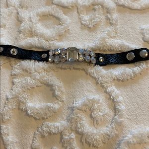 Crystal adjustable bracelet